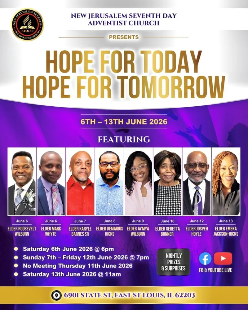 East St. Louis New Jerusalem Seventh-day Adventist Church featured
