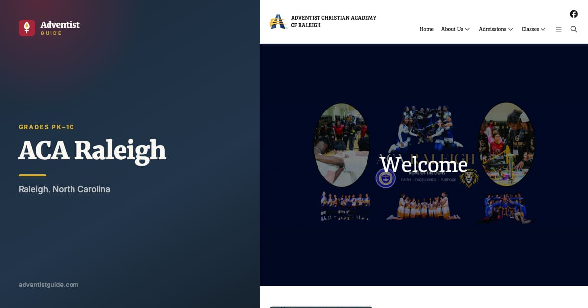 The ACA Raleigh website