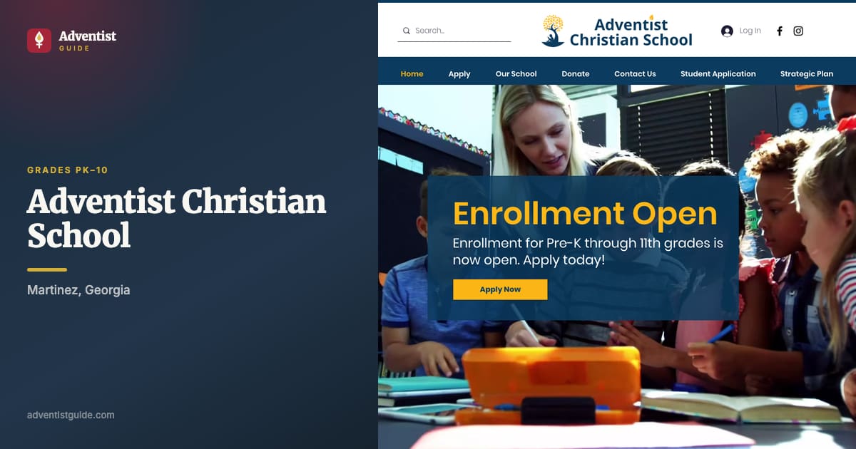 The Adventist Christian School website