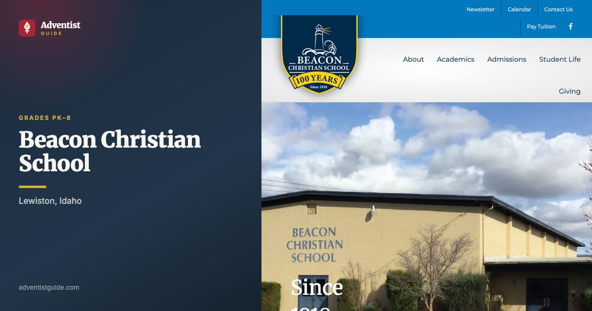 The Beacon Christian School website