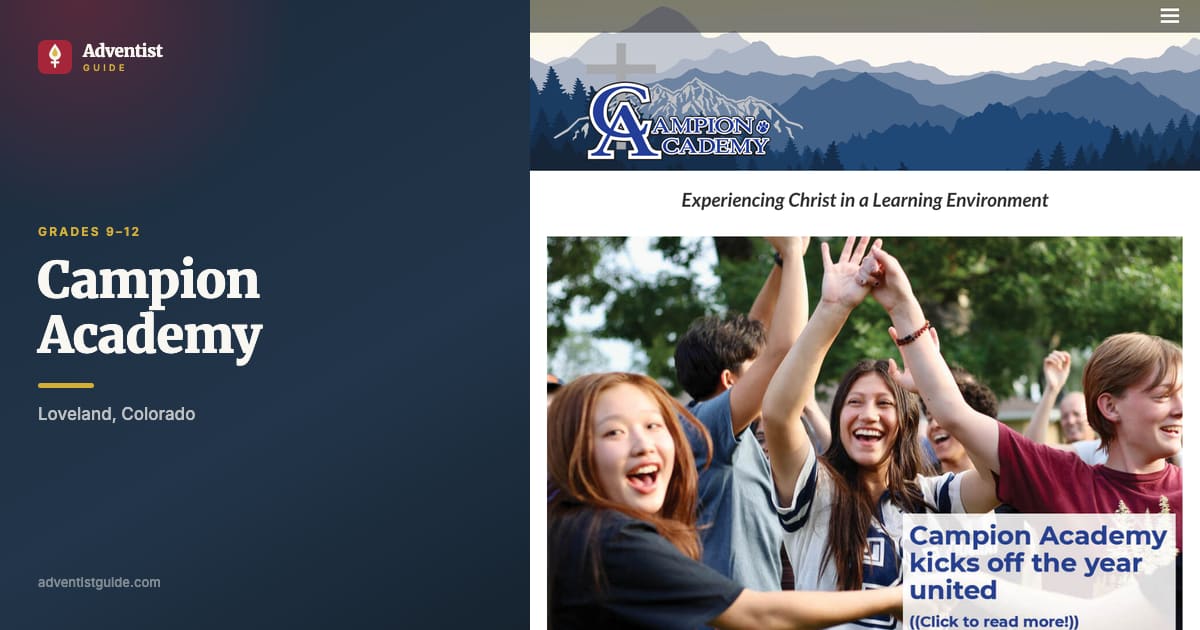 The Campion Academy website
