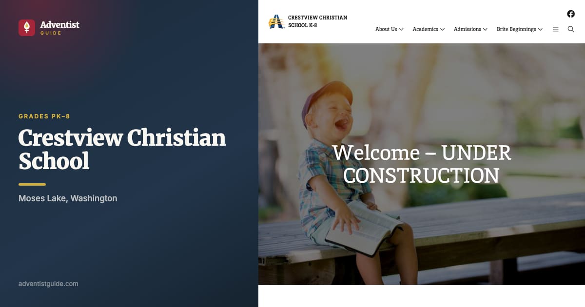 The Crestview Christian School website