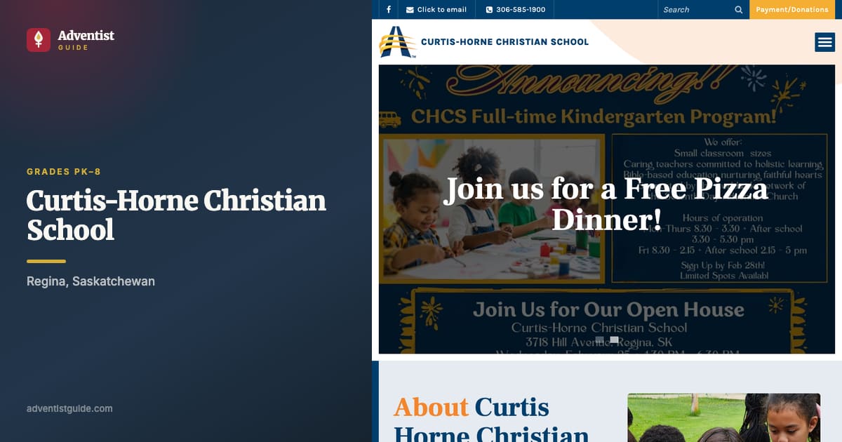 The Curtis-Horne Christian School website