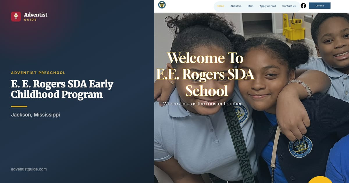 The E. E. Rogers SDA Early Childhood Program website