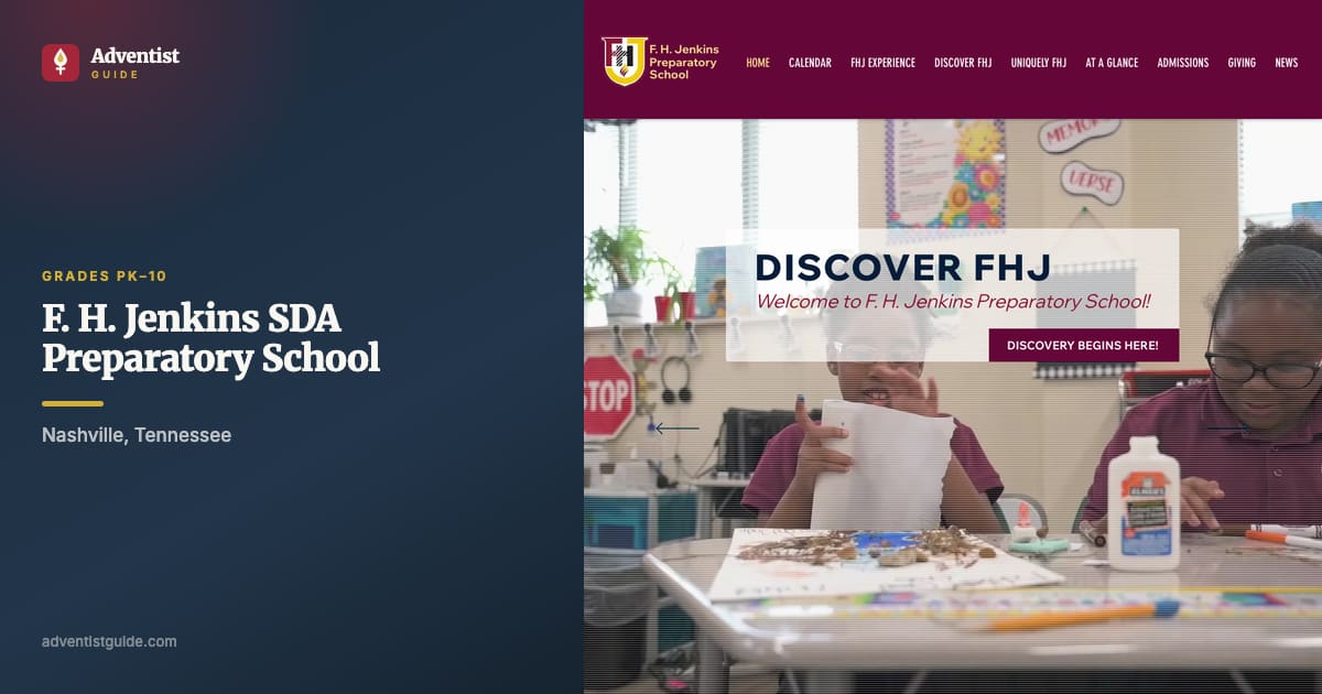 The F. H. Jenkins SDA Preparatory School website