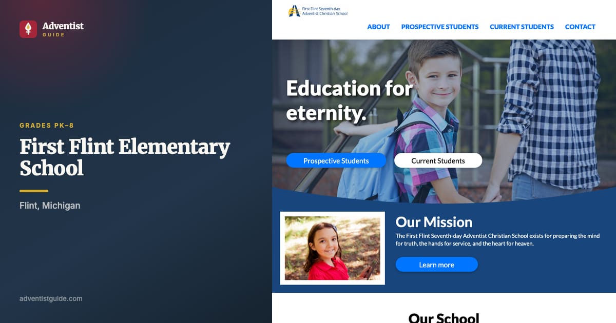 The First Flint Elementary School website