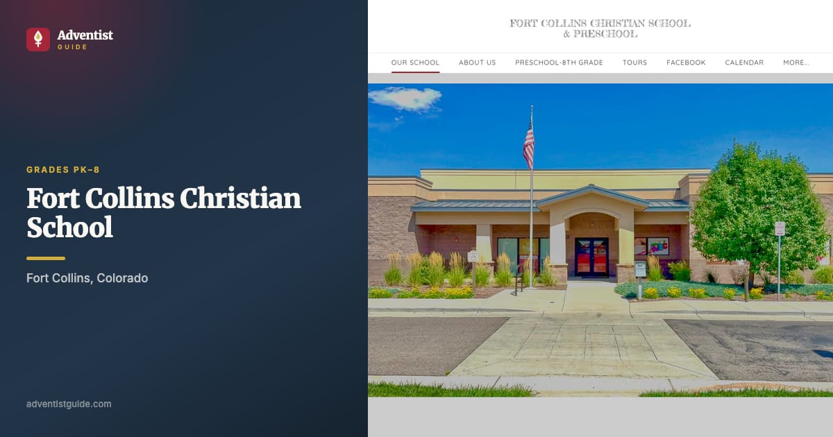 The Fort Collins Christian School website