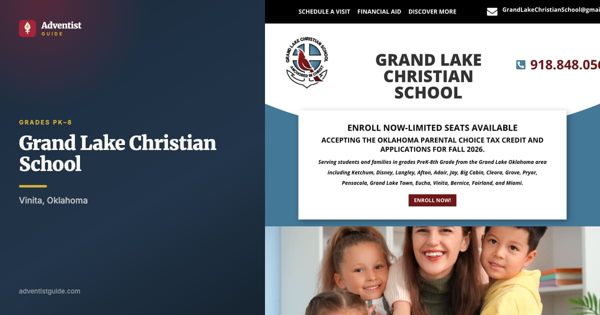 The Grand Lake Christian School website