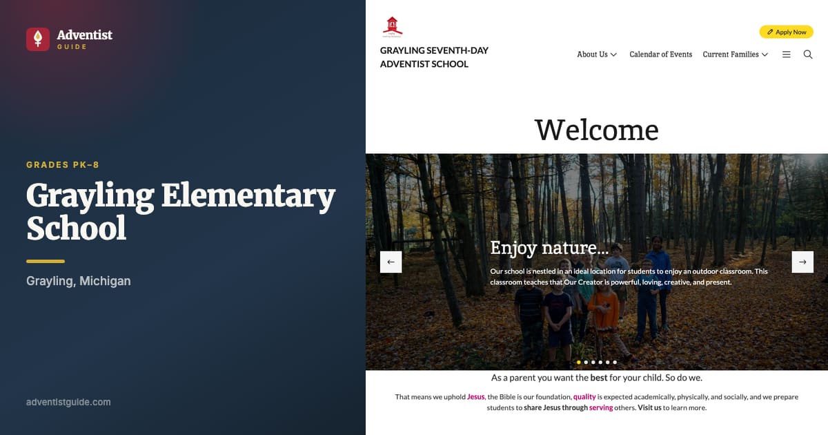 The Grayling Elementary School website