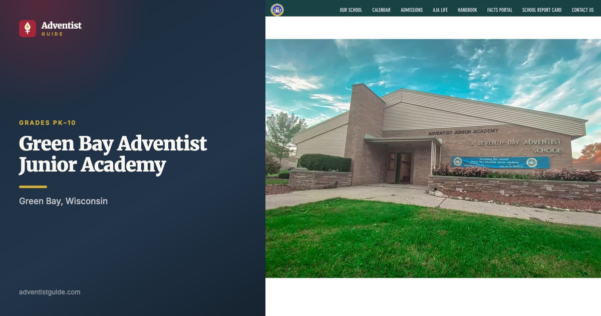 The Green Bay Adventist Junior Academy website