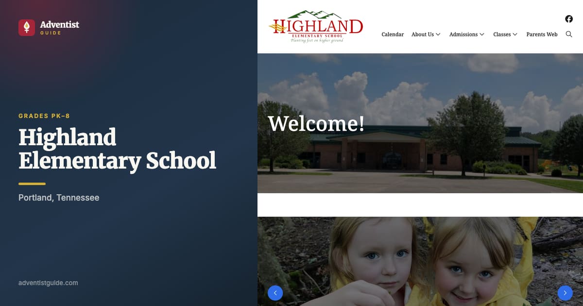The Highland Elementary School website