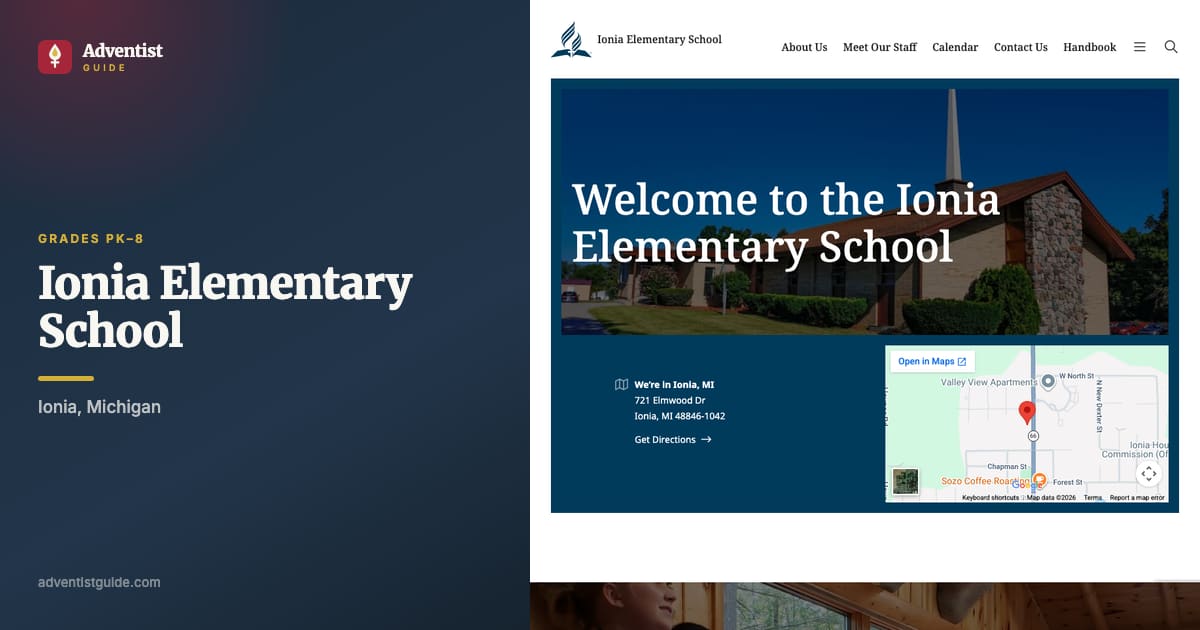 The Ionia Elementary School website