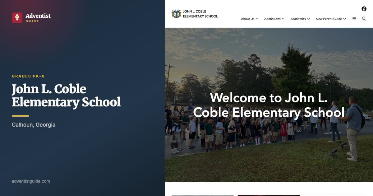The John L. Coble Elementary School website