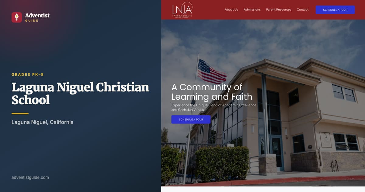 The Laguna Niguel Christian School website