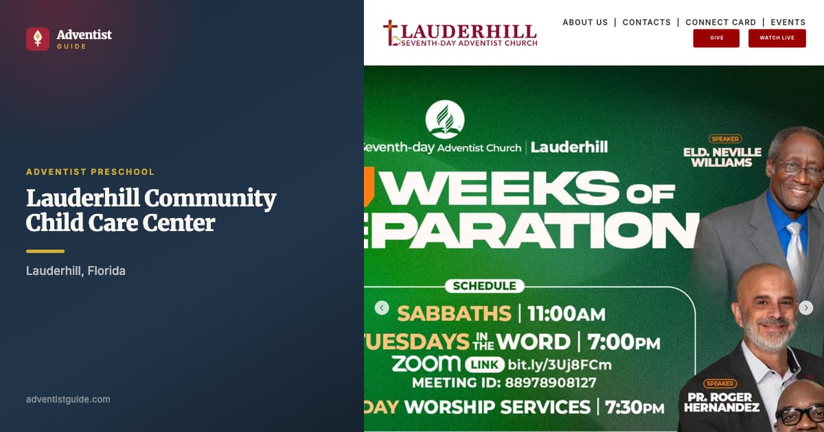 The Lauderhill Community Child Care Center website