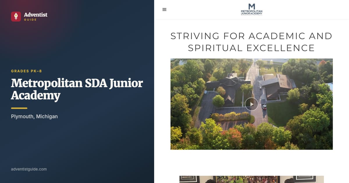The Metropolitan SDA Junior Academy website