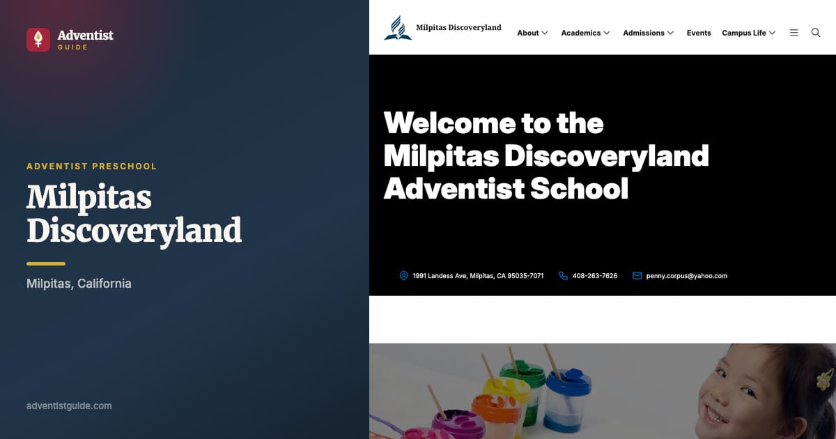 The Milpitas Discoveryland website
