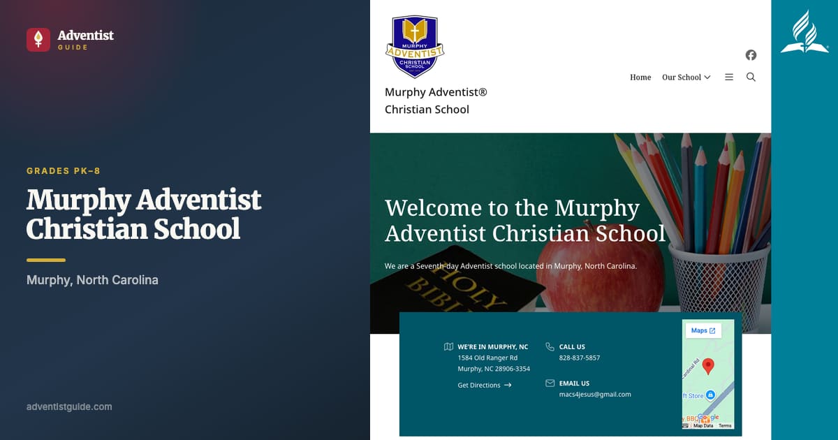 The Murphy Adventist Christian School website