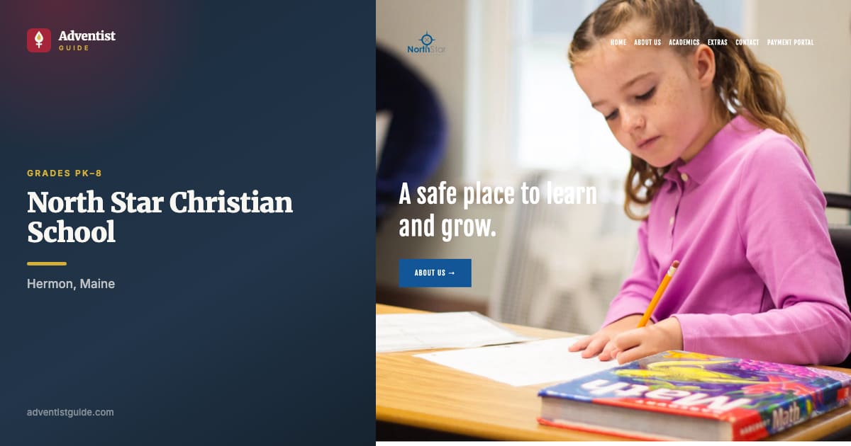 The North Star Christian School website