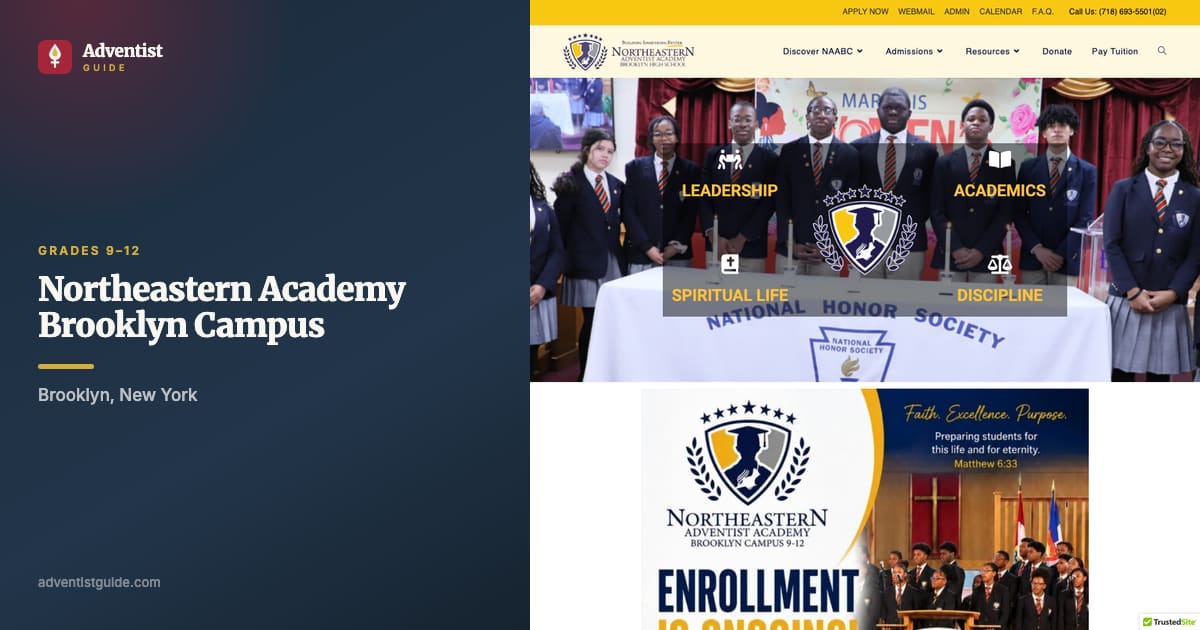 The Northeastern Academy Brooklyn Campus website