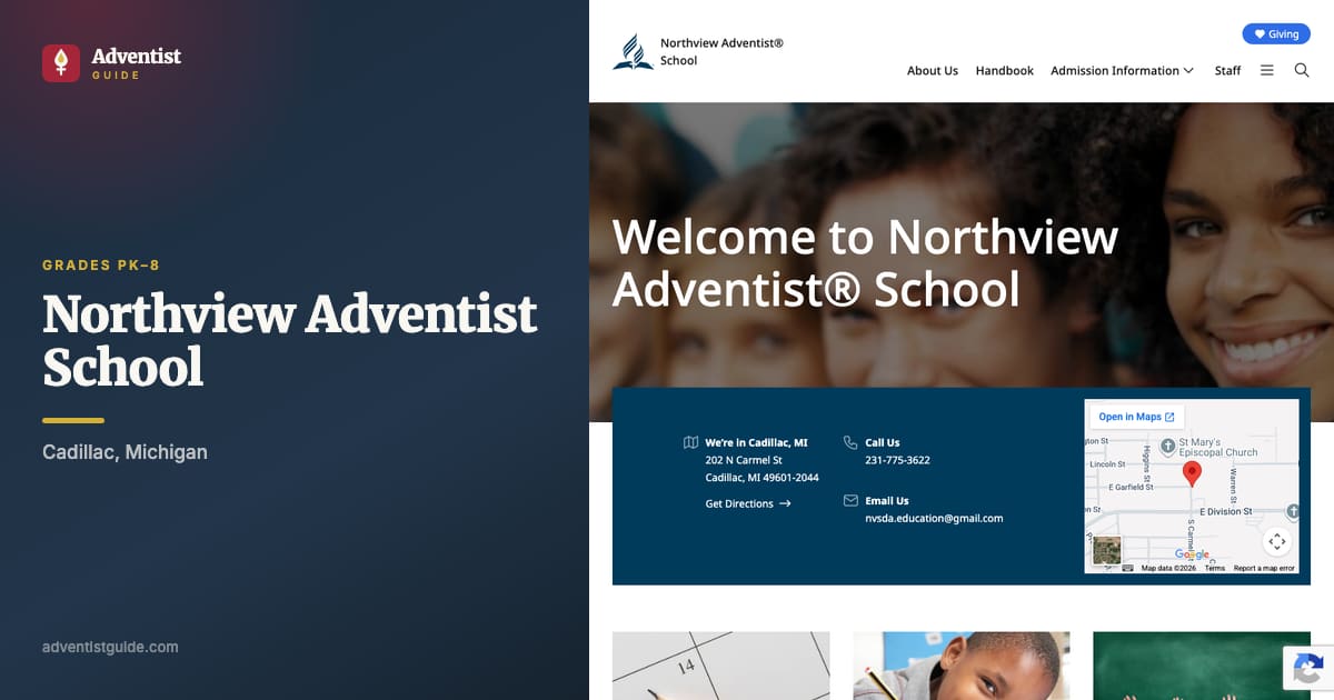 The Northview Adventist School website