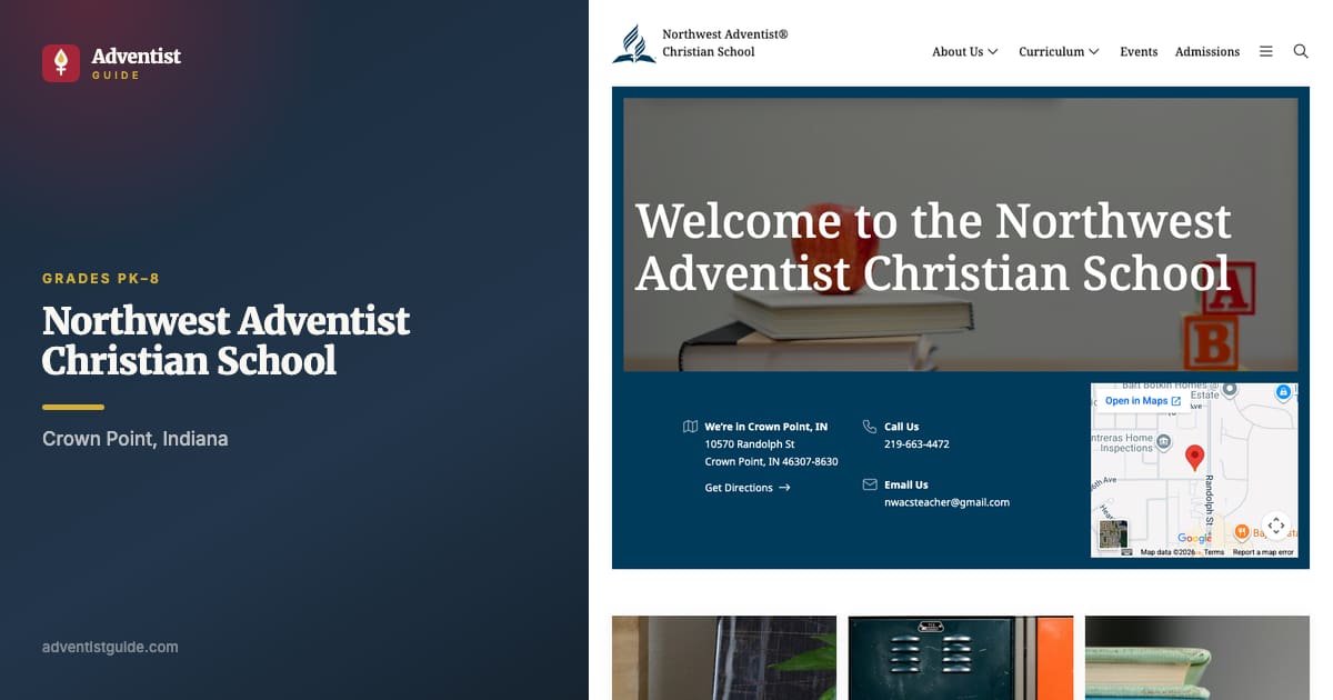 The Northwest Adventist Christian School website