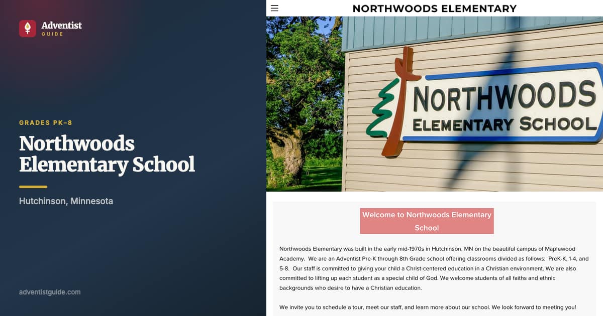 The Northwoods Elementary School website
