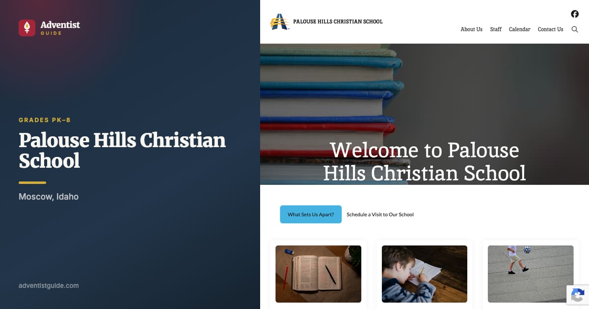 The Palouse Hills Christian School website