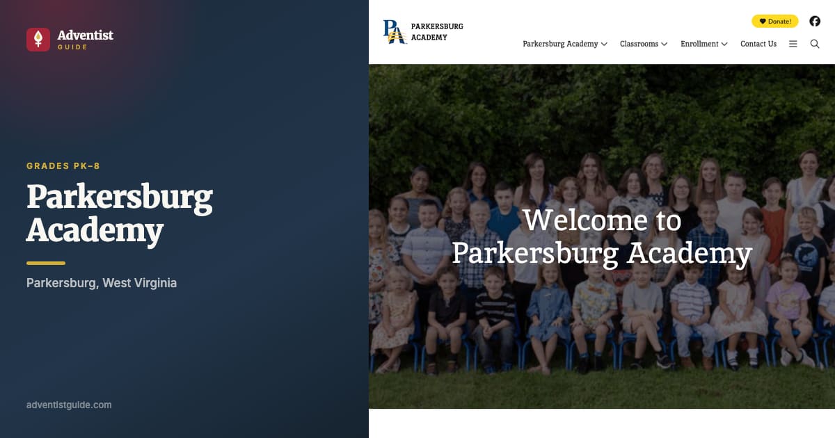 The Parkersburg Academy website