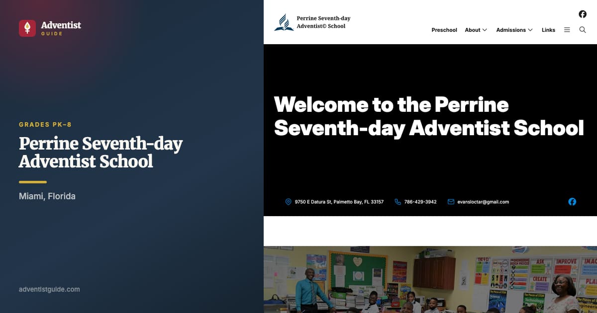 The Perrine Seventh-day Adventist School website