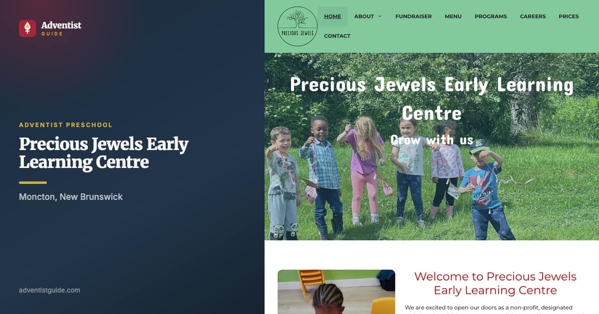 The Precious Jewels Early Learning Centre website