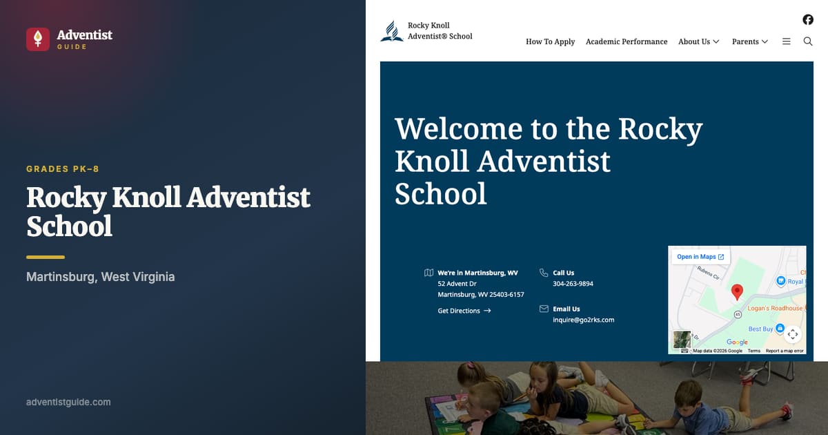 The Rocky Knoll Adventist School website