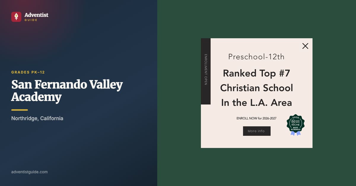 The San Fernando Valley Academy website