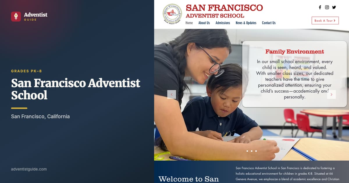 The San Francisco Adventist School website