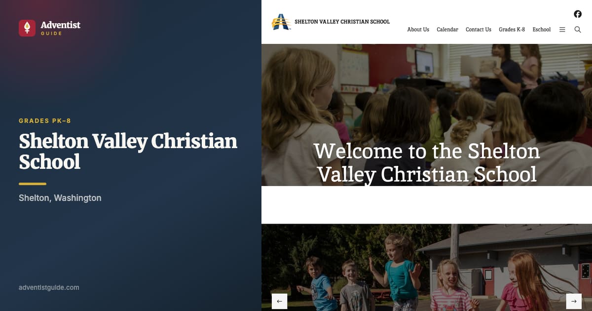 The Shelton Valley Christian School website