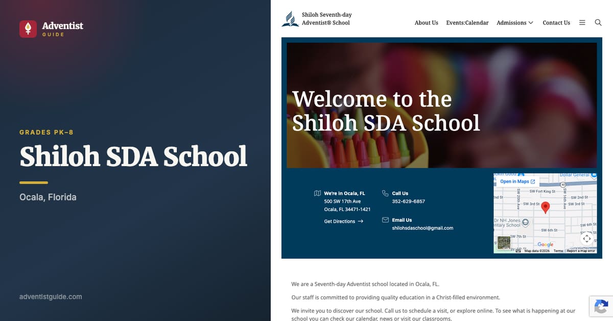 The Shiloh SDA School website