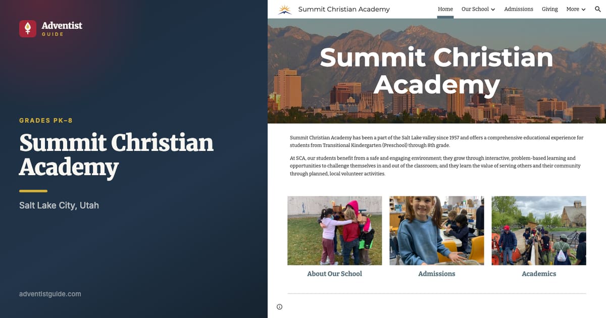 The Summit Christian Academy website