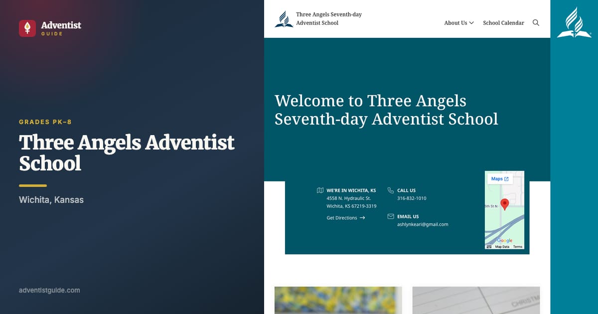 The Three Angels Adventist School website