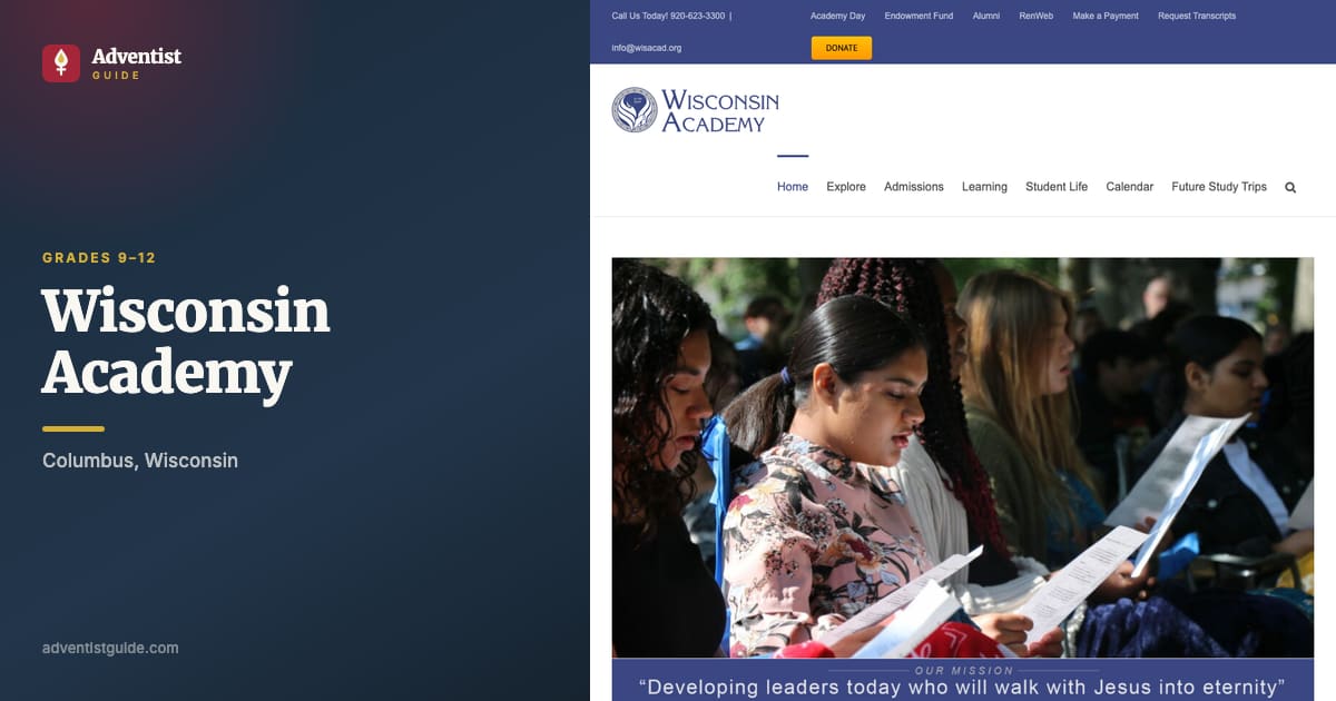 The Wisconsin Academy website